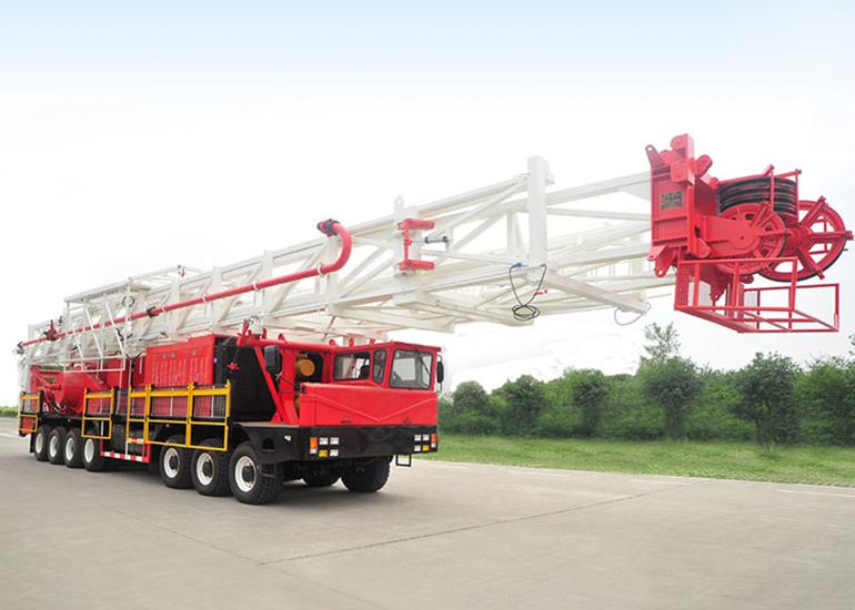 Truck-Mounted Drilling Rig